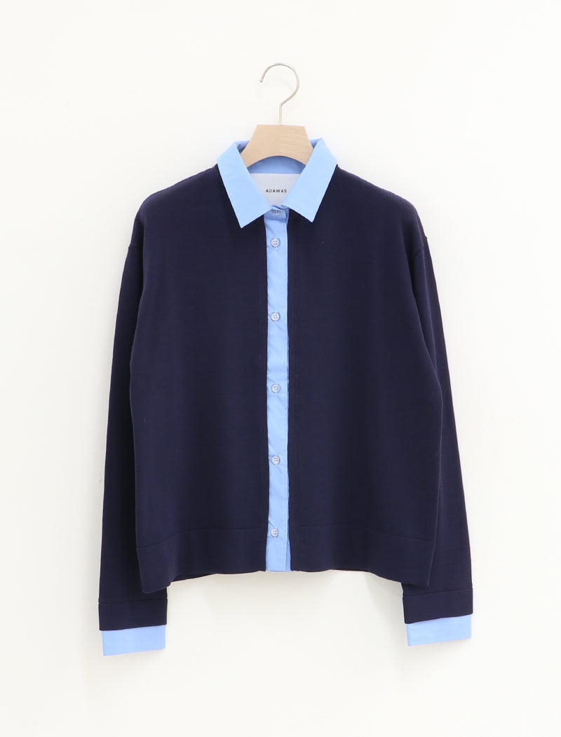LAYERED-DETAIL SHIRT