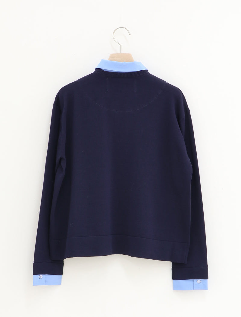 LAYERED-DETAIL SHIRT