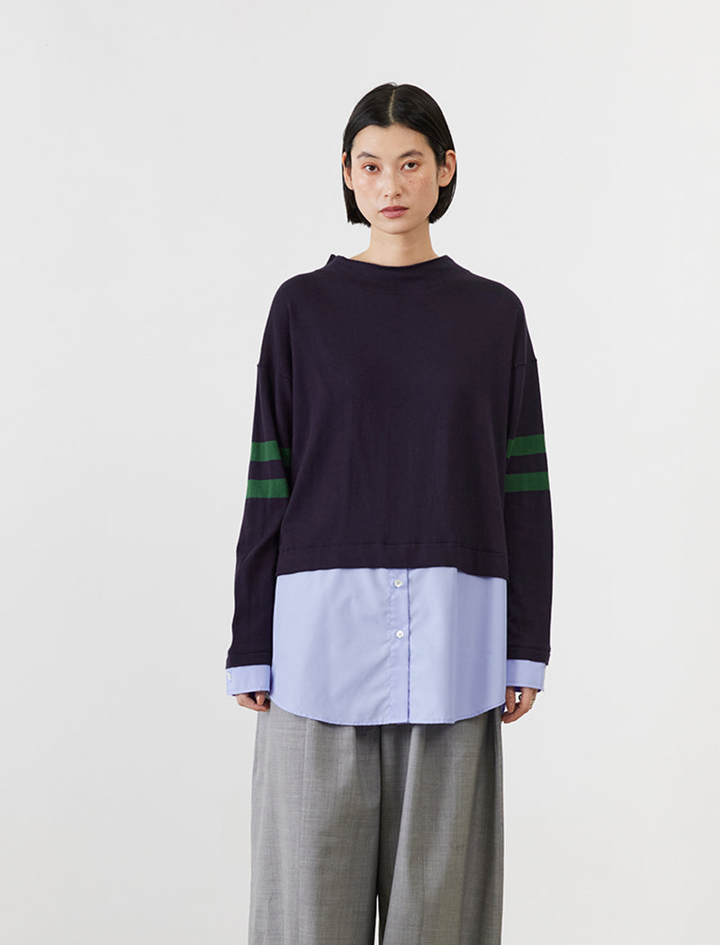 SEAISLAND COTTON LAYERED TUNIC