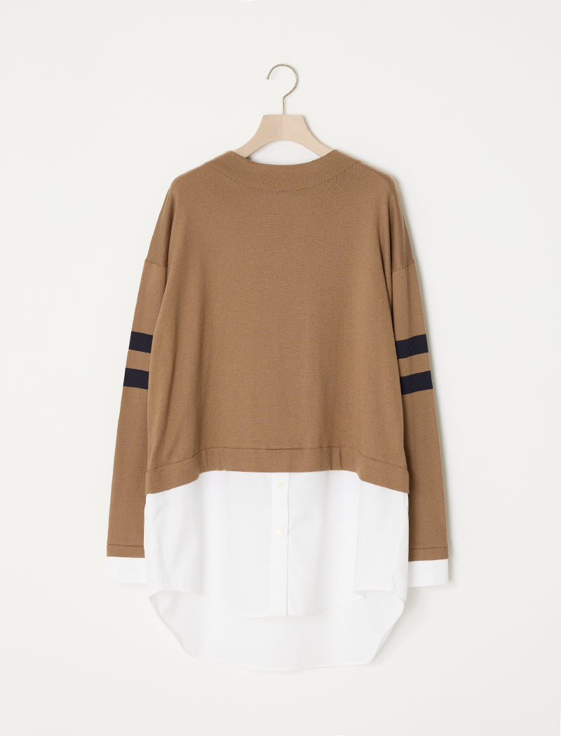 SEAISLAND COTTON LAYERED TUNIC