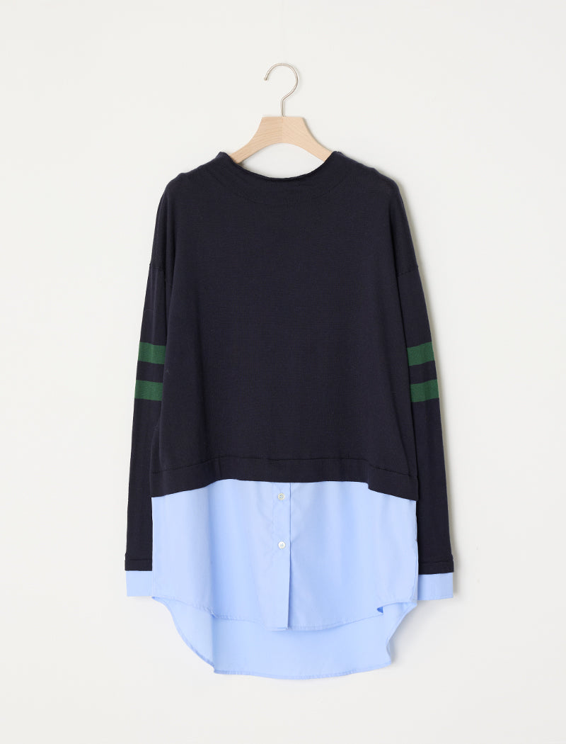 SEAISLAND COTTON LAYERED TUNIC