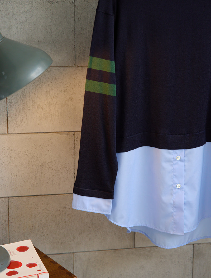 SEAISLAND COTTON LAYERED TUNIC