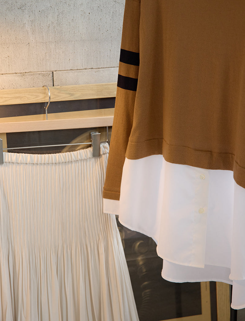 SEAISLAND COTTON LAYERED TUNIC