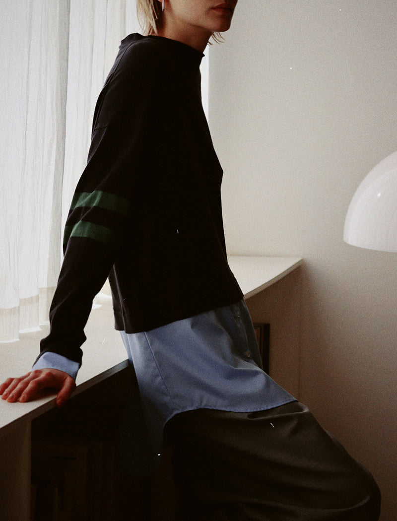 SEAISLAND COTTON LAYERED TUNIC