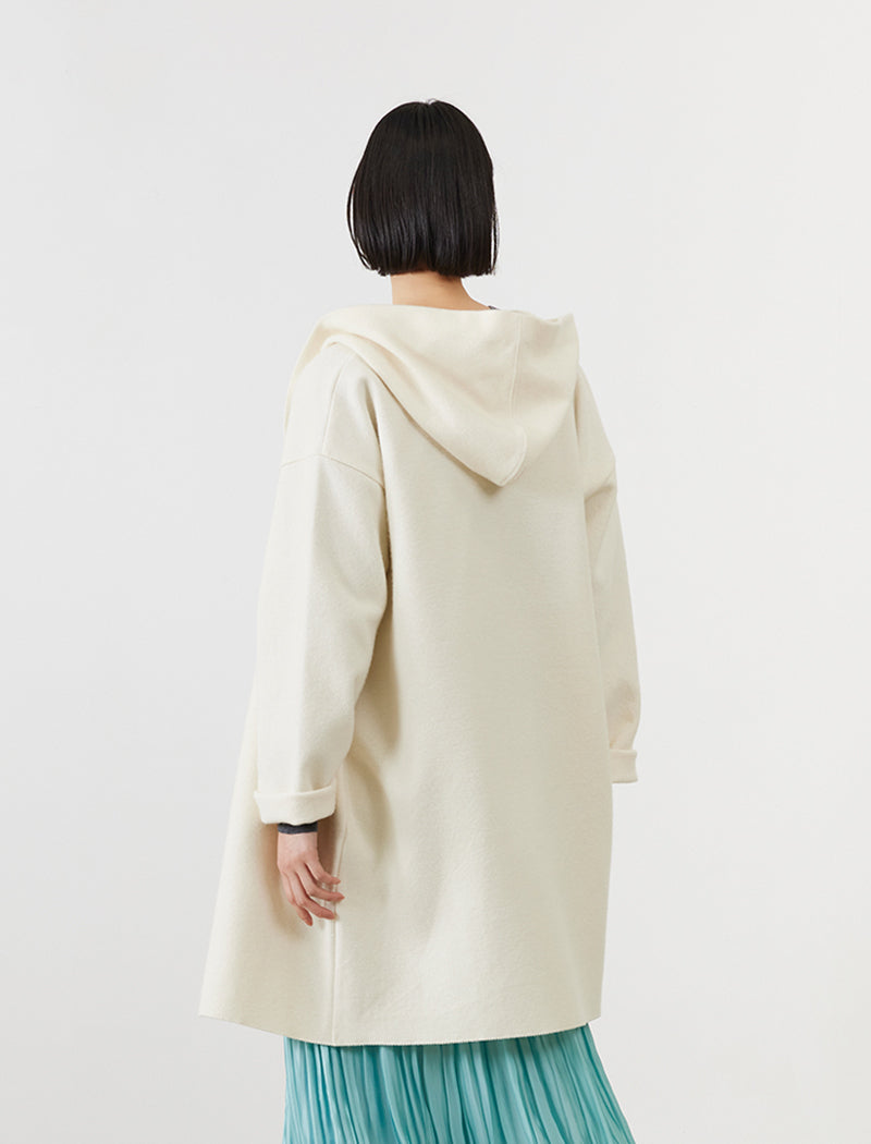 WOOL SILK BLENDED LIGHT CARDIGAN