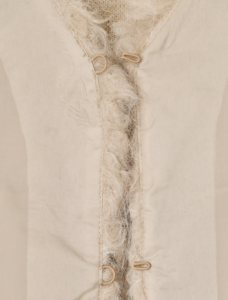 SHAGGY FAUX-FUR VEST