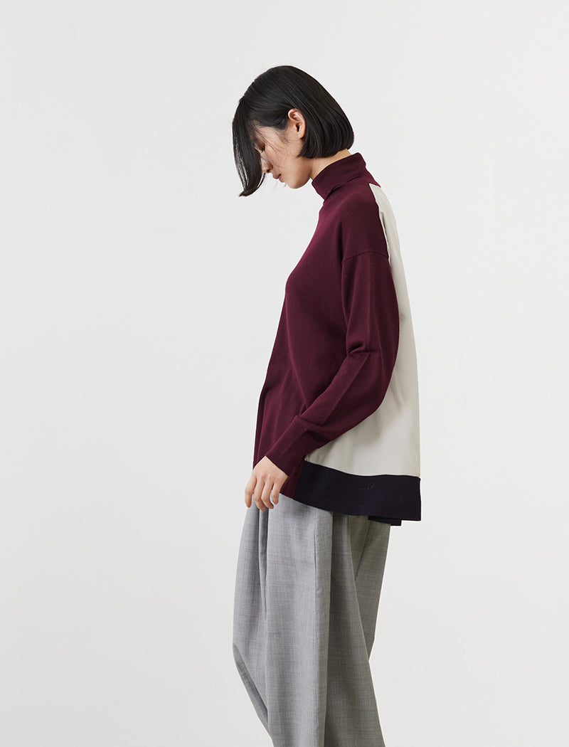 EXTRAFINE MERINO WOOL TURTLE-NECK