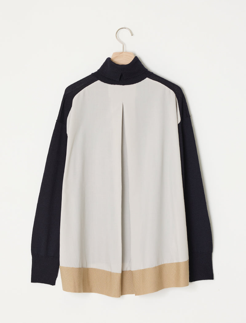 EXTRAFINE MERINO WOOL TURTLE-NECK