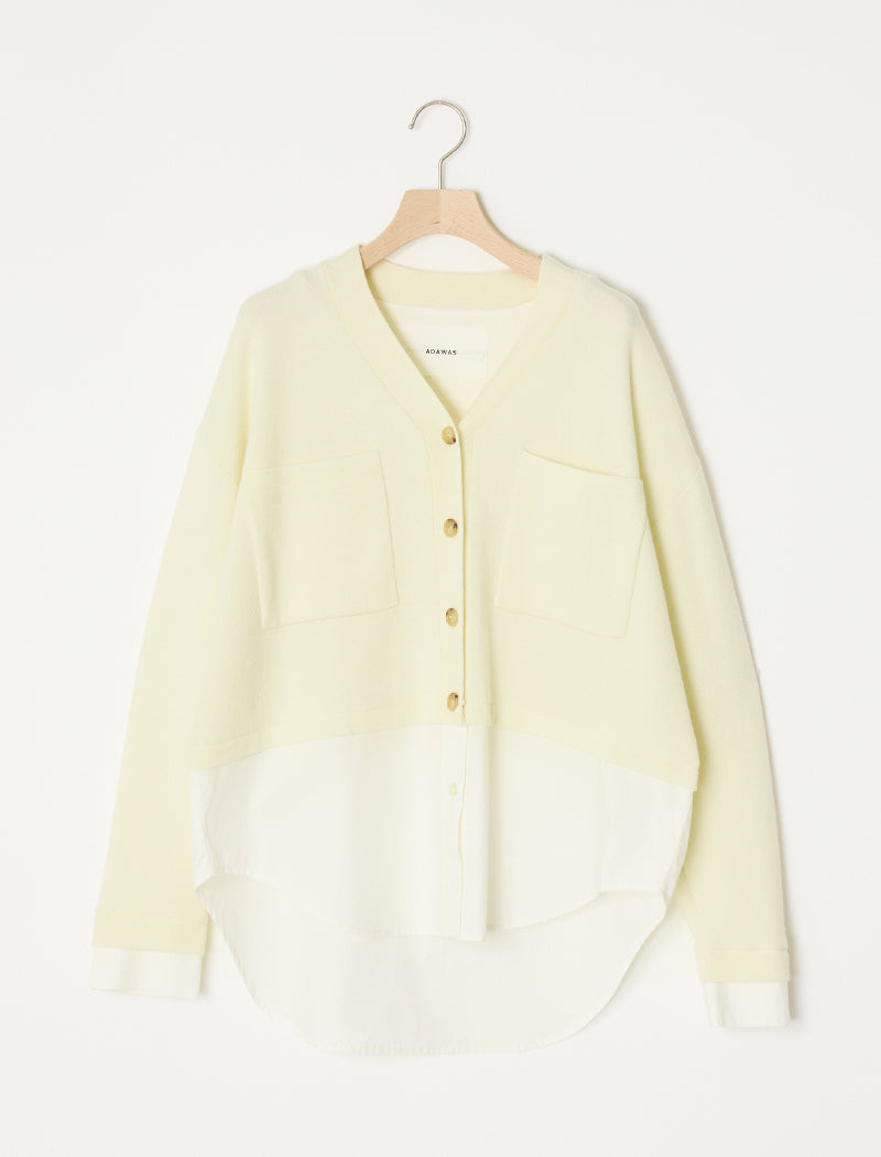 EXTRAFINE MERINO WOOL CARDIGAN