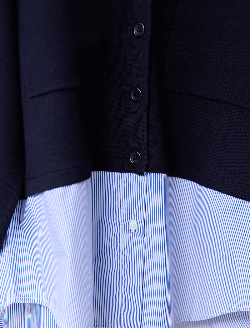 EXTRAFINE MERINO WOOL CARDIGAN
