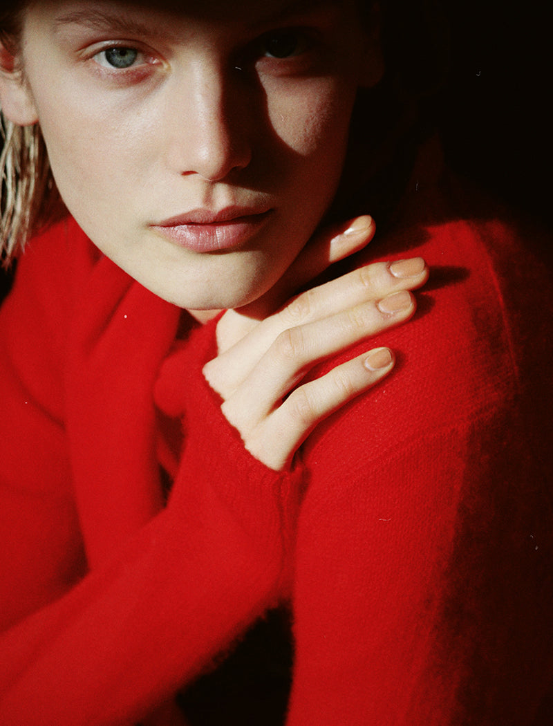 SHEER CASHMERE SWEATER