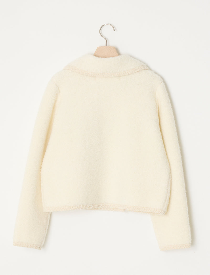 BOUCLE KNIT JACKET