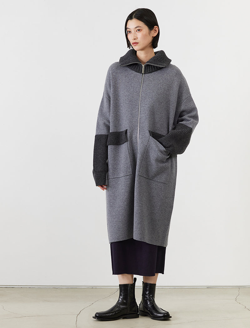 ULTRAFINE MERINO KNIT COAT