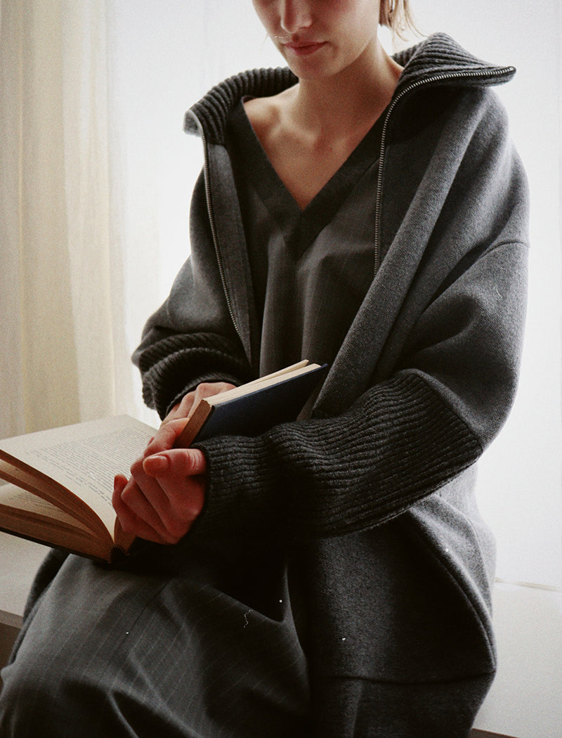 ULTRAFINE MERINO KNIT COAT