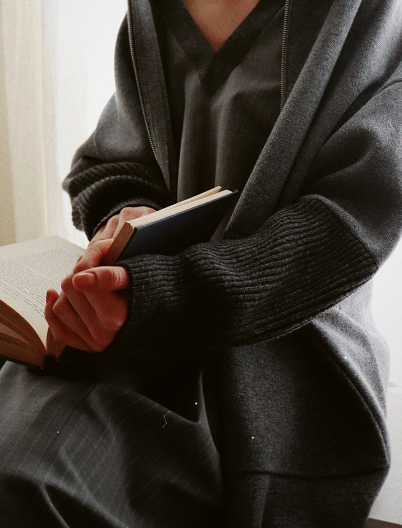 ULTRAFINE MERINO KNIT COAT