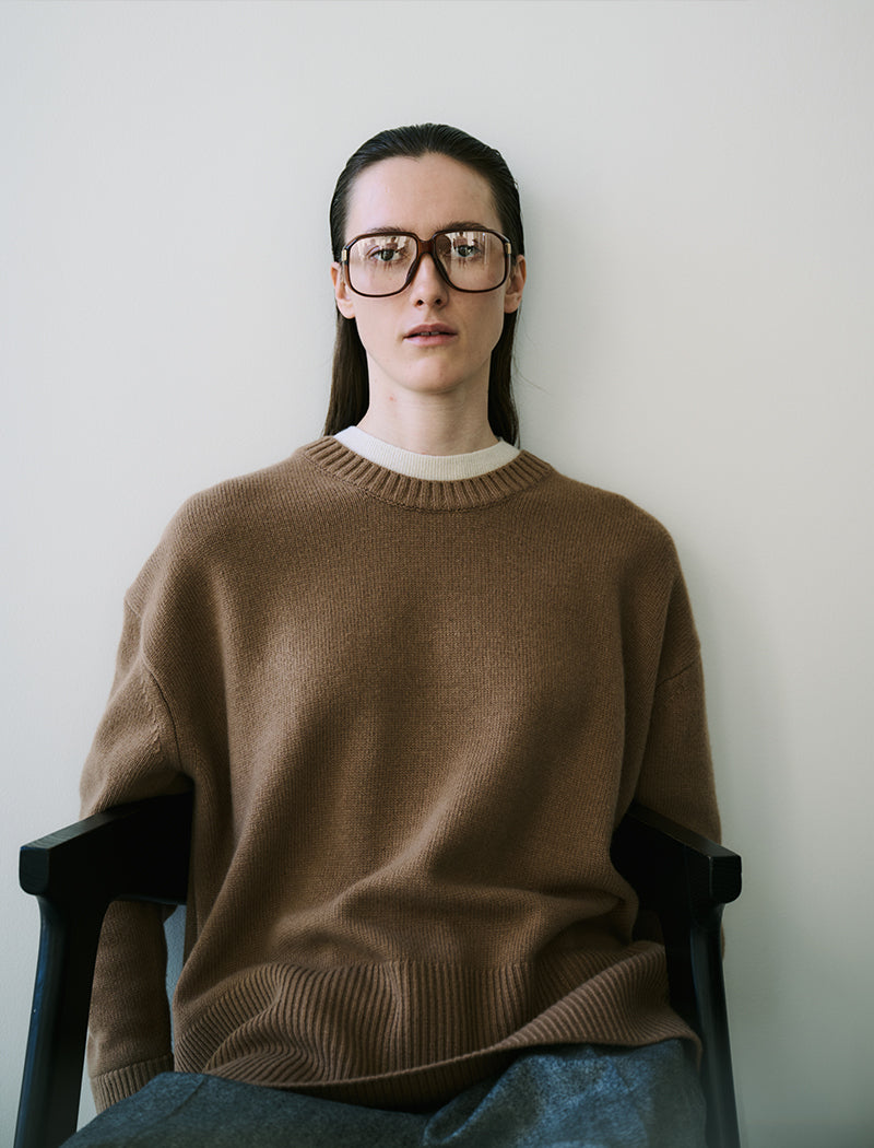 《ADAWAS/EZ》 LAYERED-TRIM TOP