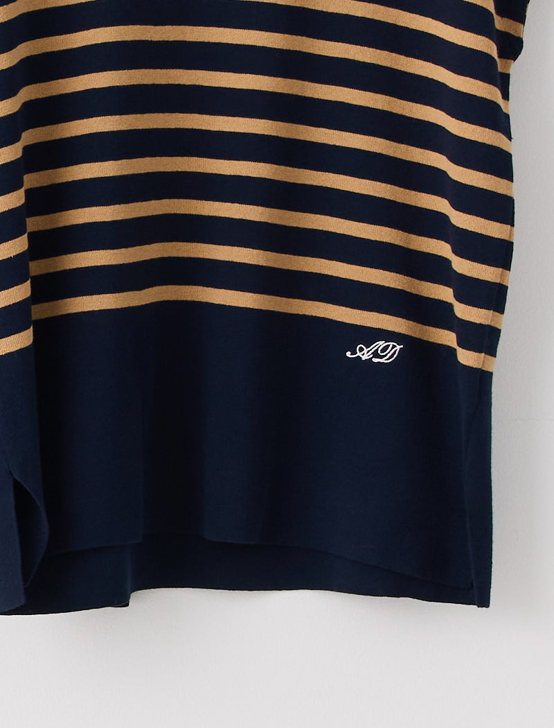 STRIPED COTTON SAILOR TOP