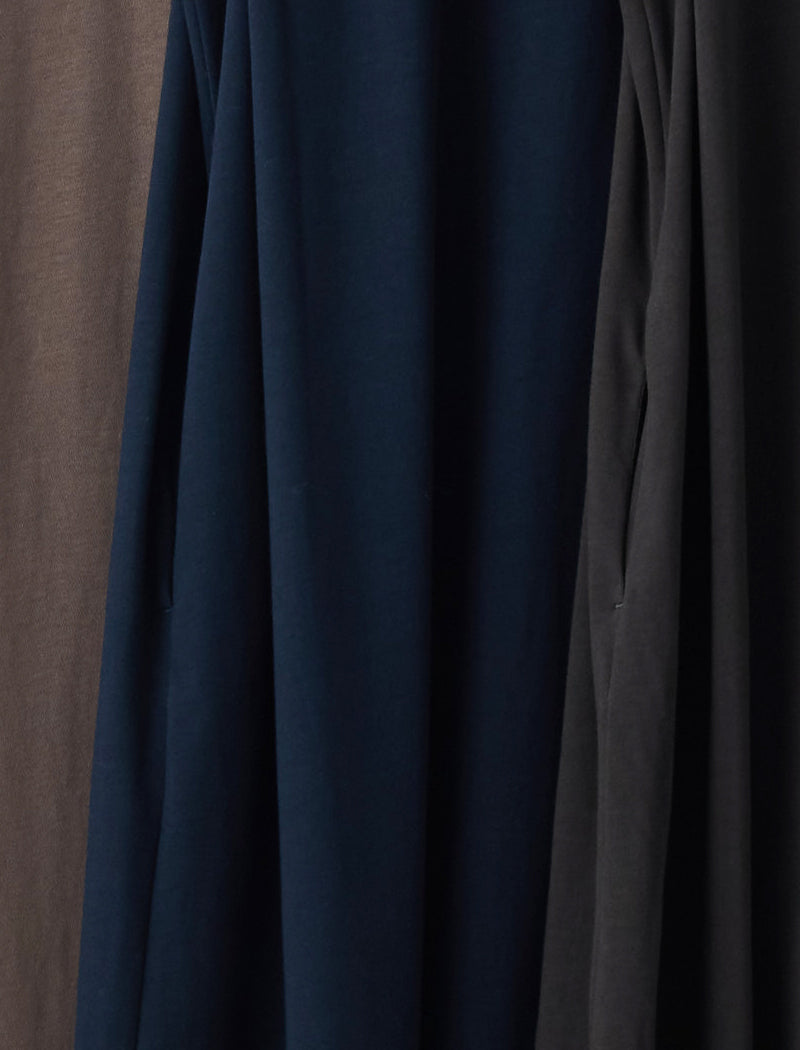 DRY COTTON JERSEY HENLEY DRESS