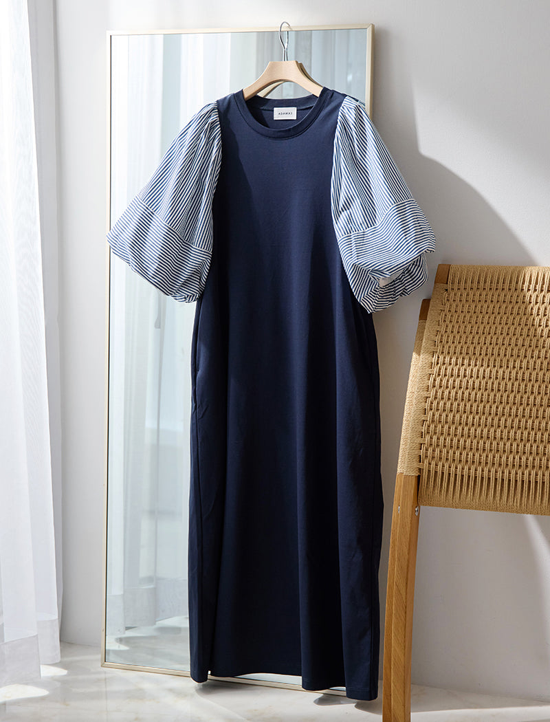 COTTON JERSEY DRESS