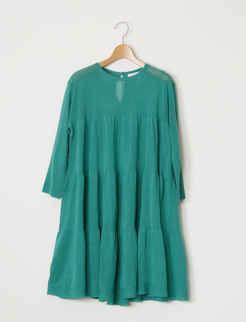 TIERED MIDI DRESS