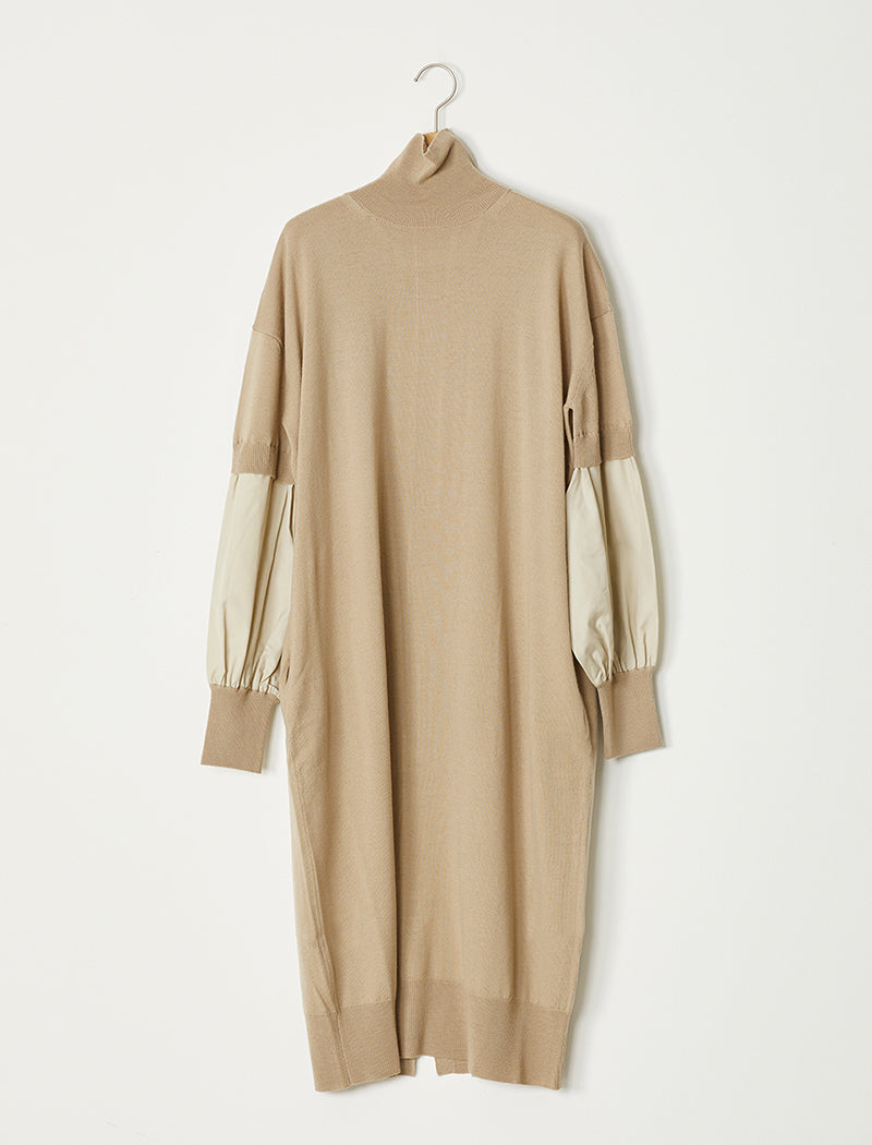 SHIRT LAYERED ONE-PIECE