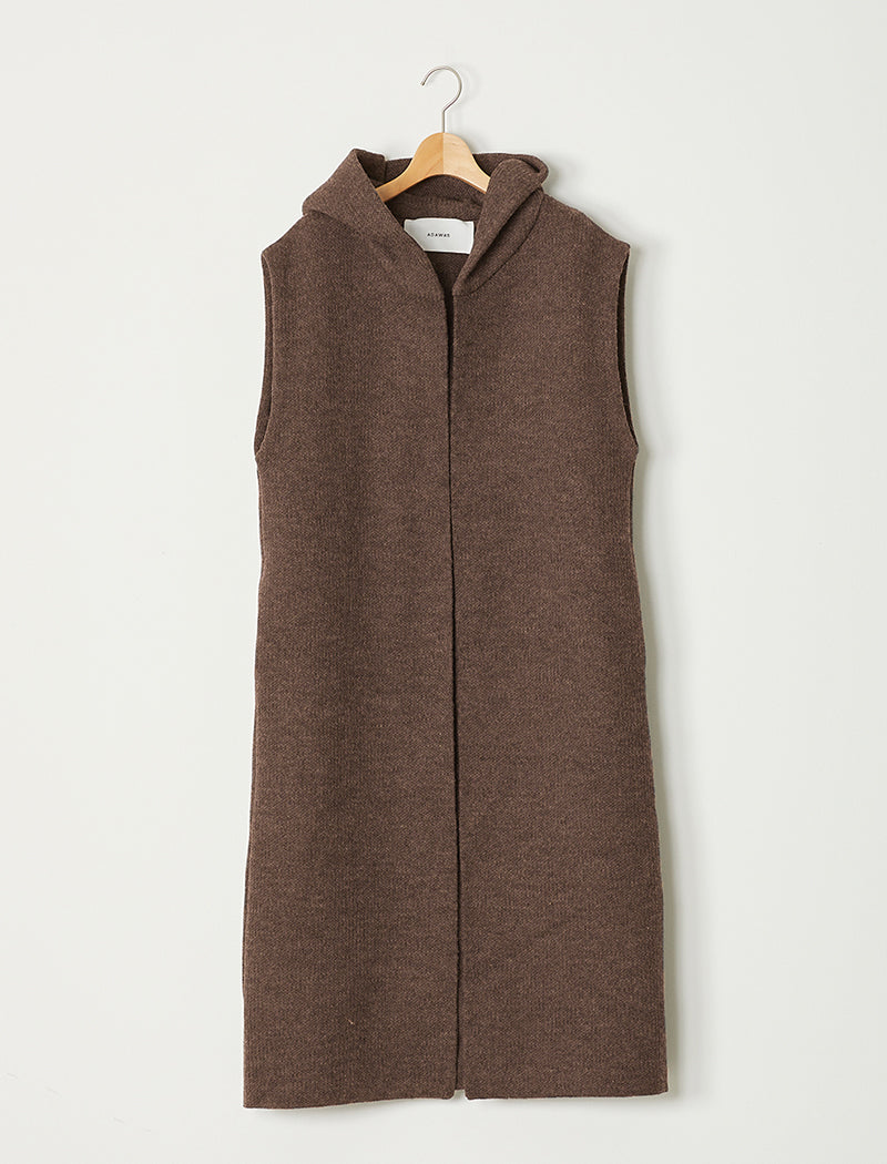 LIGHT INLAY HOODED VEST
