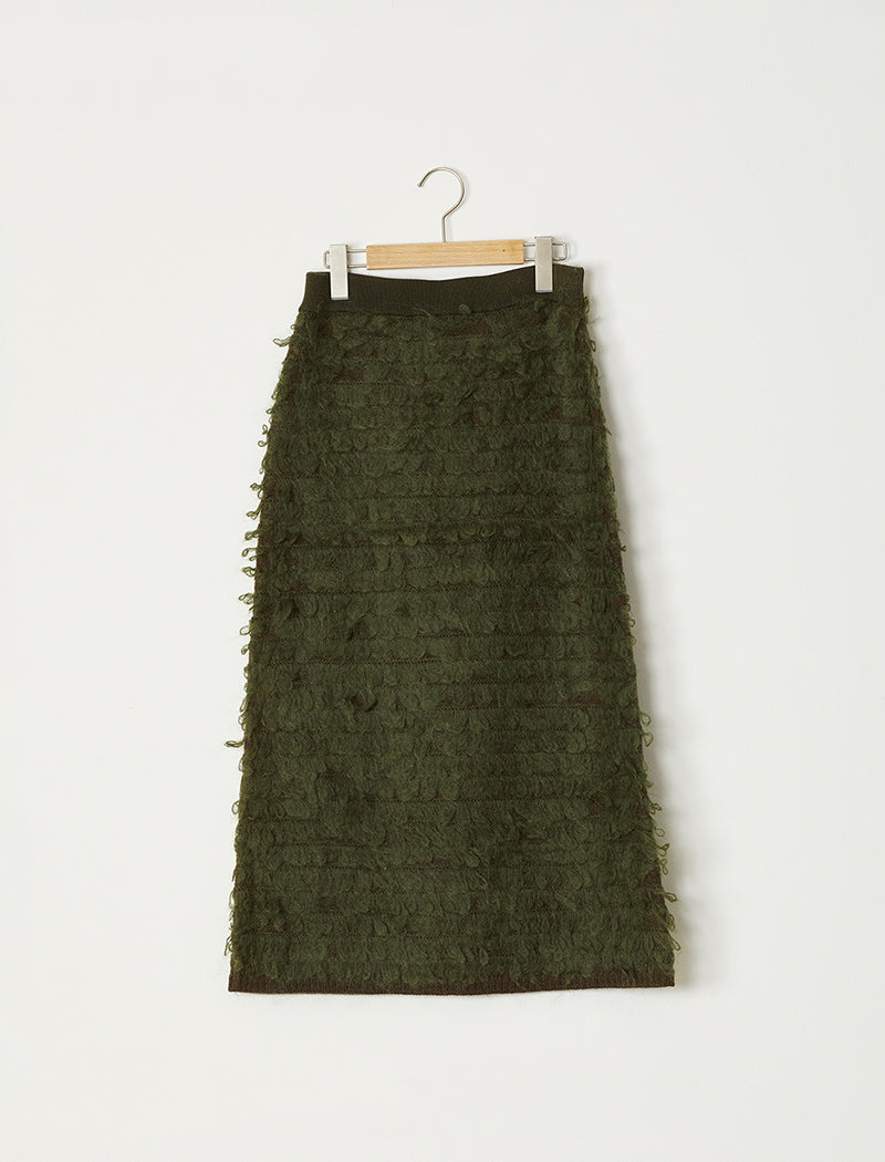 LOOPED STITCH SKIRT