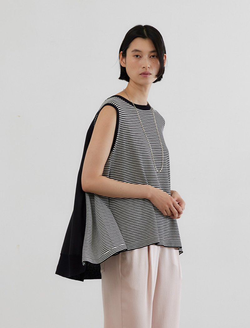 ICE COTTON FLARED PULLOVER