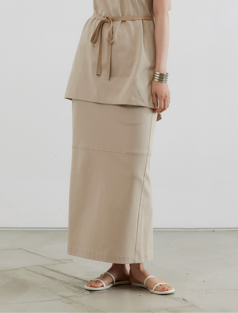 HEAVY WEIGHT JERSEY SKIRT