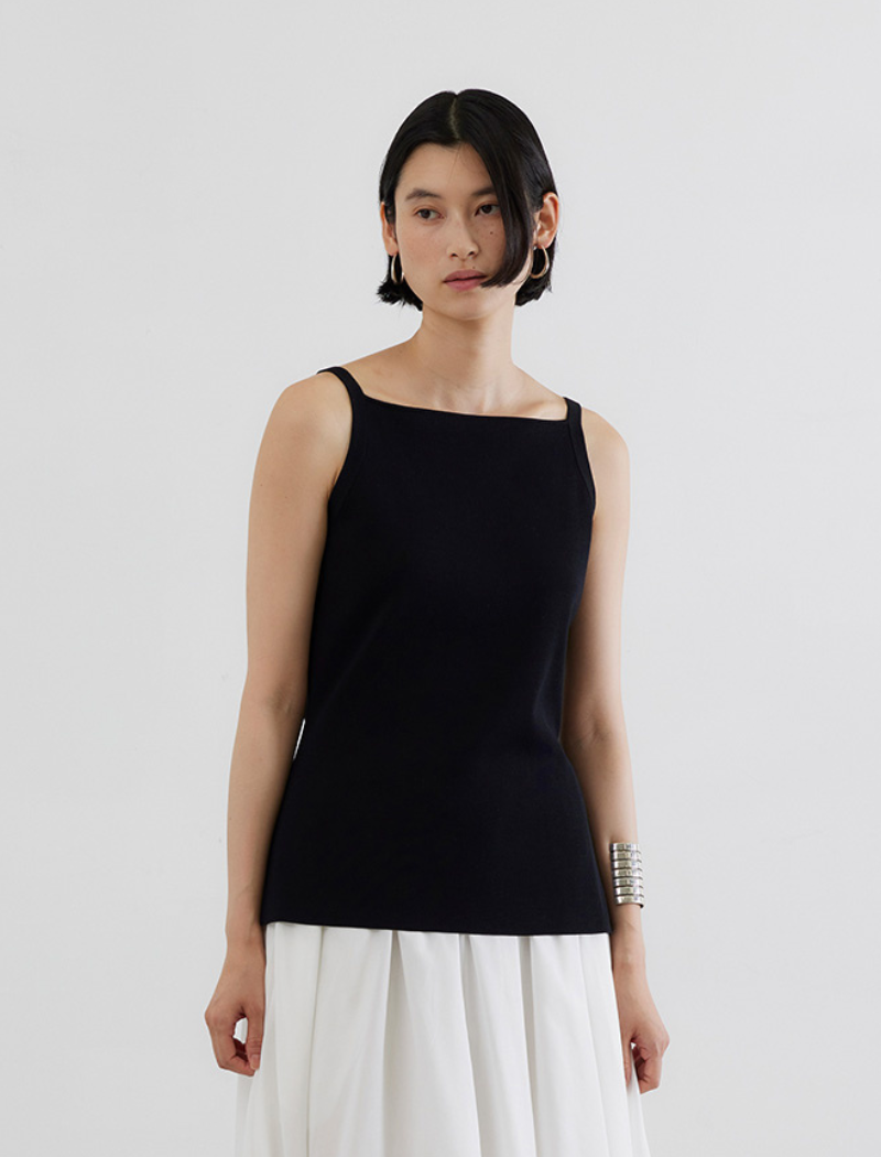 SILK STRETCH TANK TOP