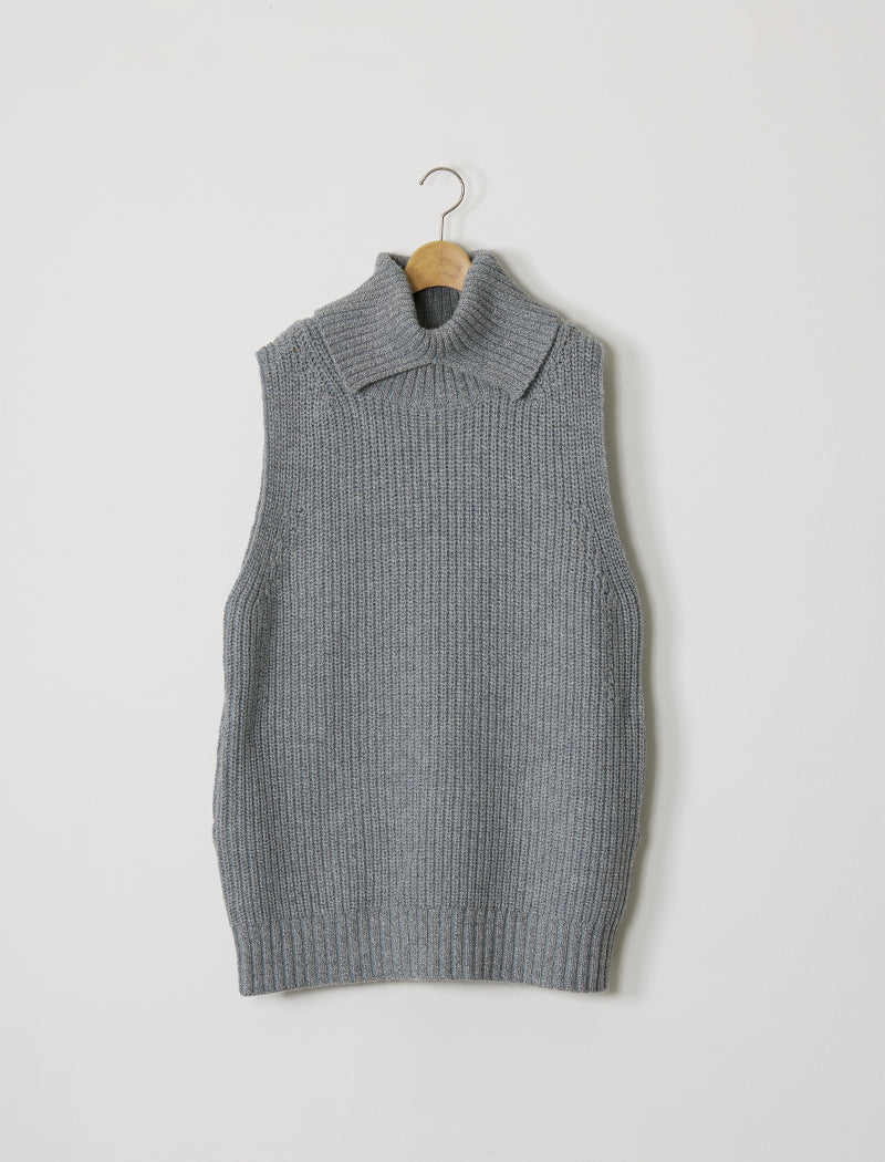 CARDIGAN STITCH VEST