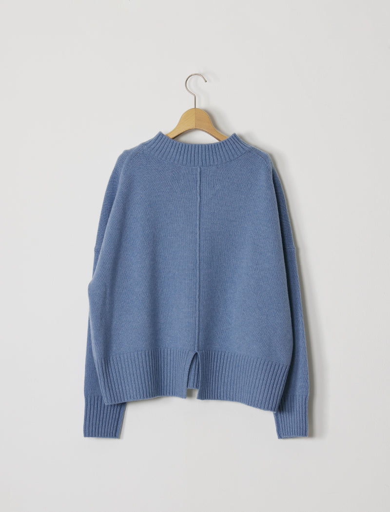 CASHMERE BLENDED V-NECK TOP