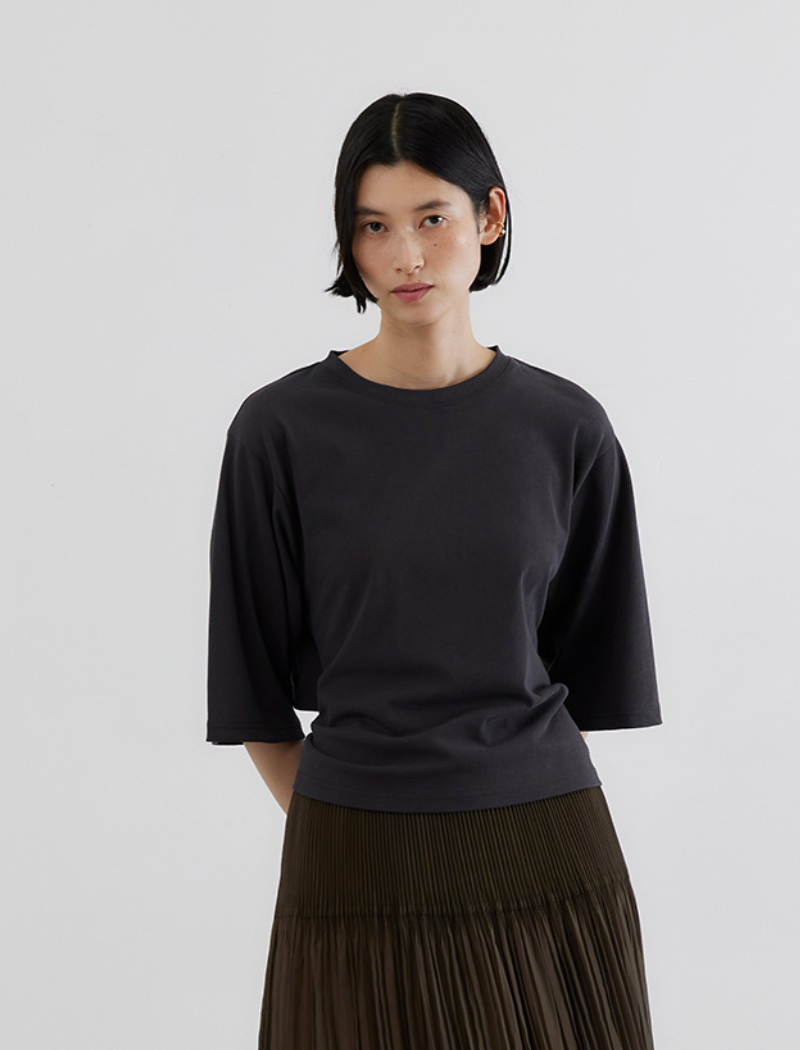 VINTAGE TWILL BACK-TIE TOP