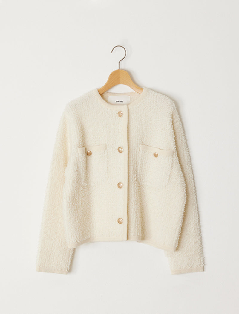 LOOP KNITTED JACKET