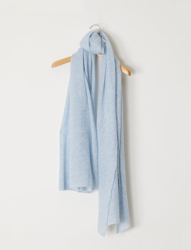 SEMI-SHEER CASHMERE STOLE