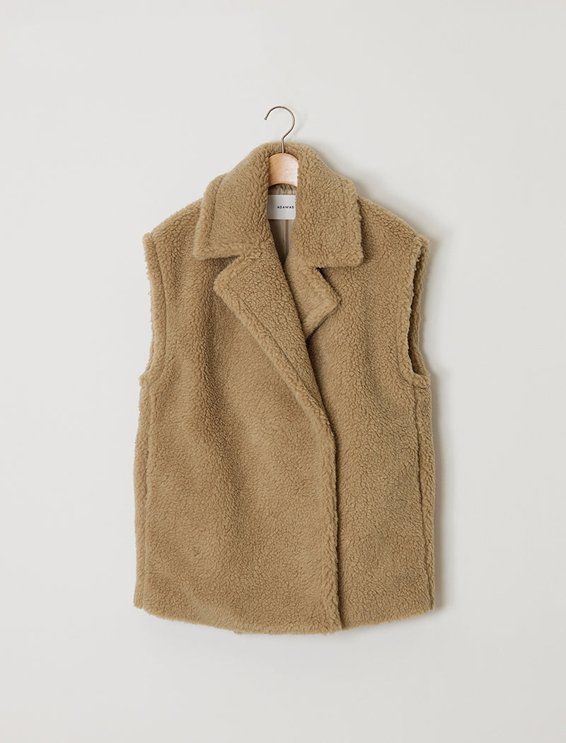 FAKE MOUTON GILET