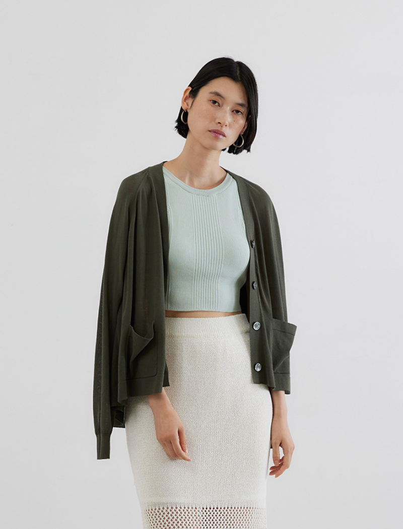 COTTON STRETCH COMPACT TOP
