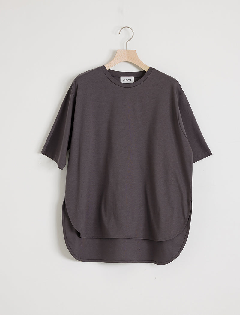SMOOTH JERSEY ROUND-HEM TEE