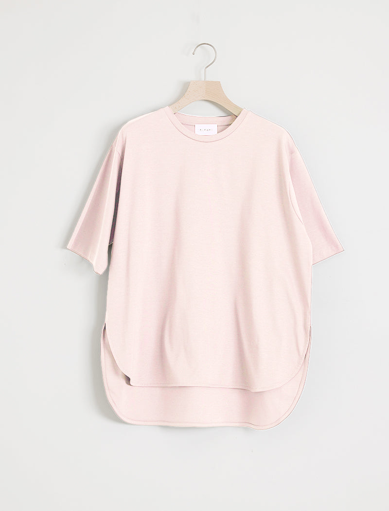 SMOOTH JERSEY ROUND-HEM TEE