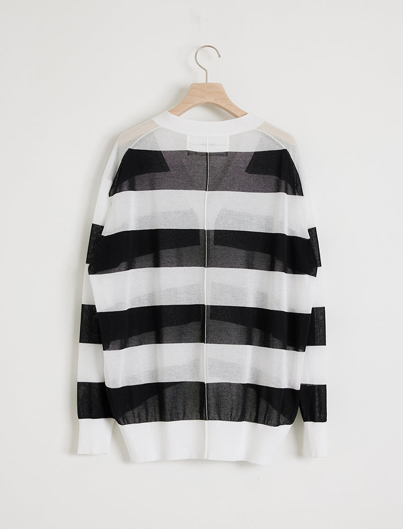 SHEER KNIT CARDIGAN