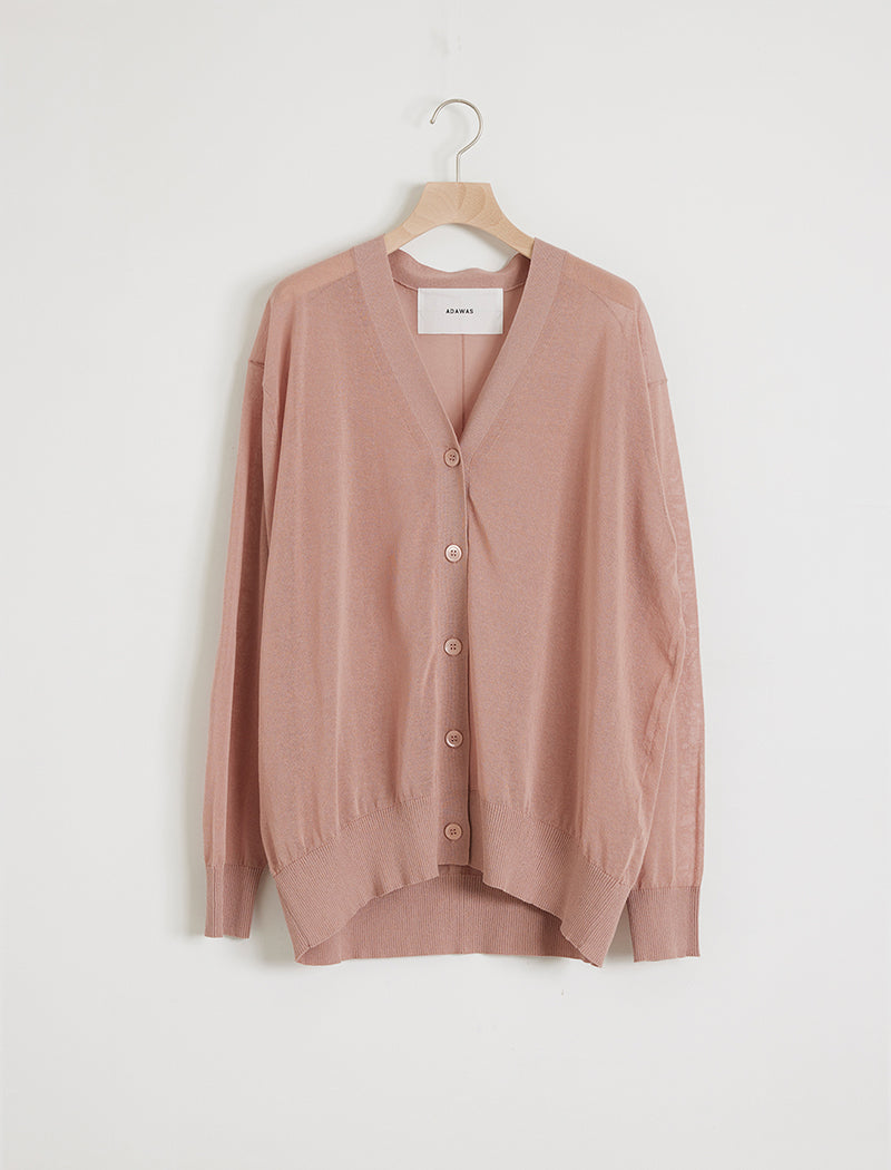 SHEER KNIT CARDIGAN