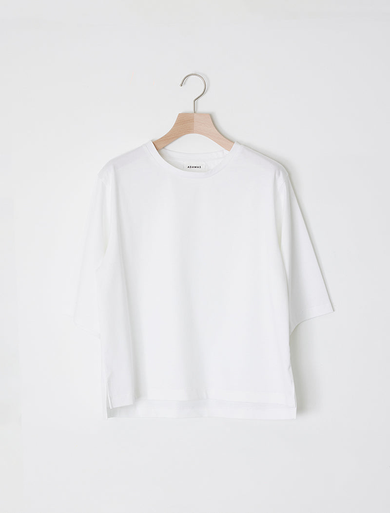 SEA ISLAND COTTON HALF SLEEVE TEE