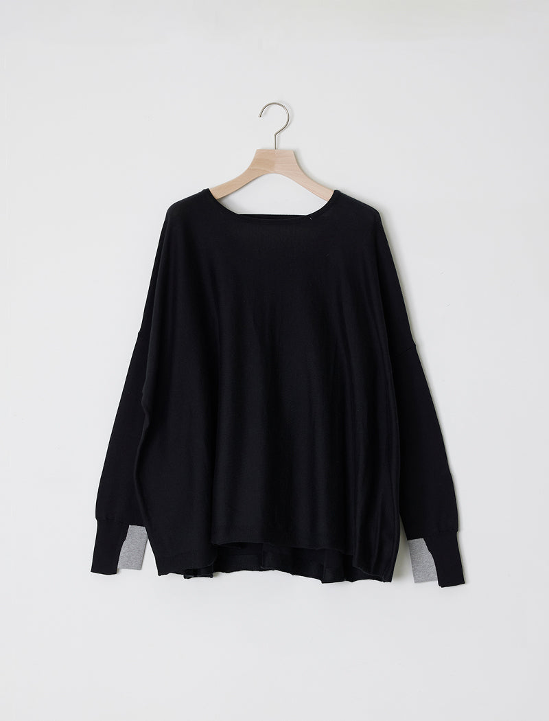 SEA ISLAND COTTON KNIT ROUND KNIT T