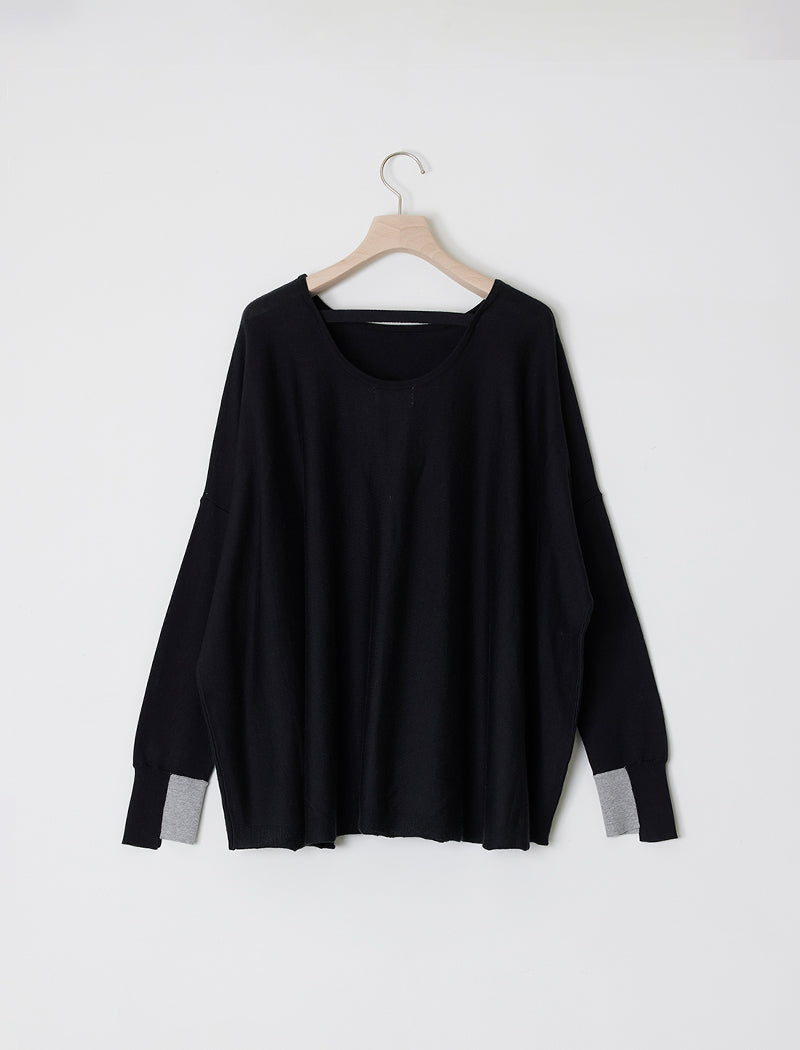SEA ISLAND COTTON KNIT ROUND KNIT T
