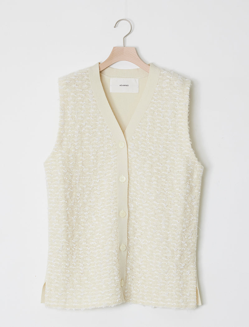 FUR INLAY VEST