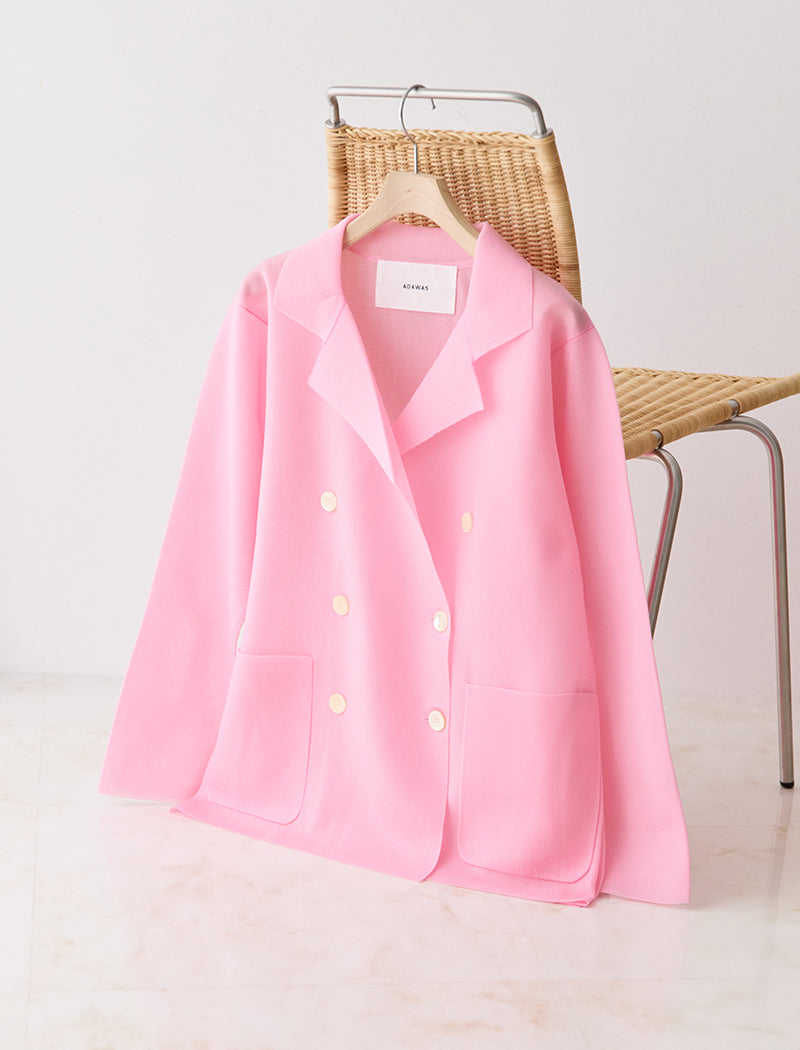 SEMI-SHEER KNIT JACKET