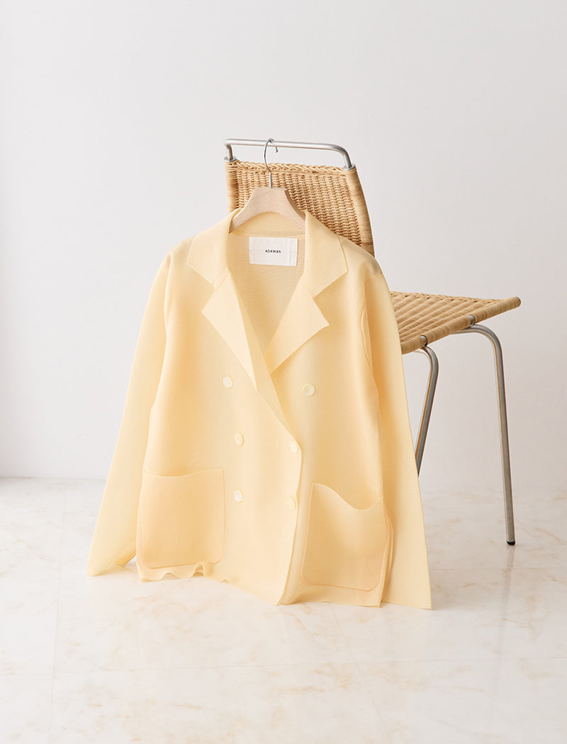SEMI-SHEER KNIT JACKET