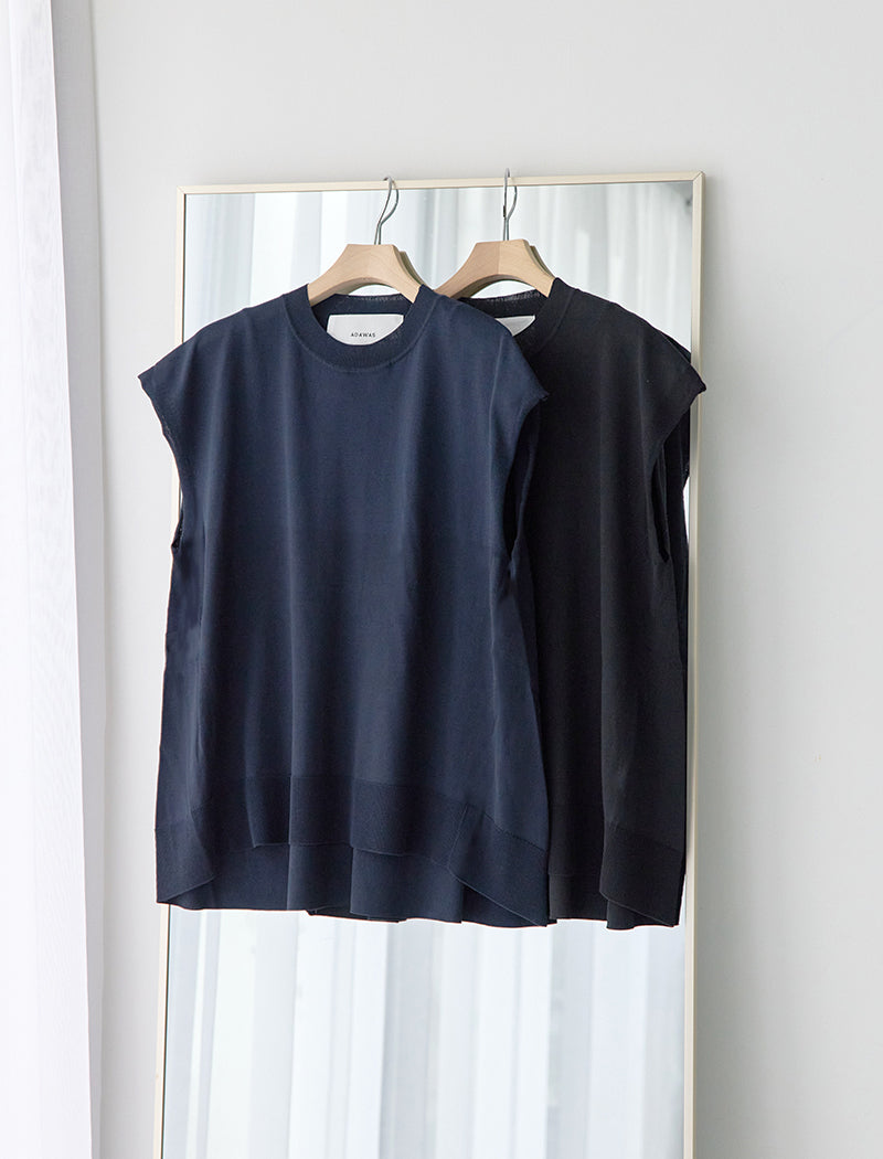 SUVIN 棉质无袖上衣