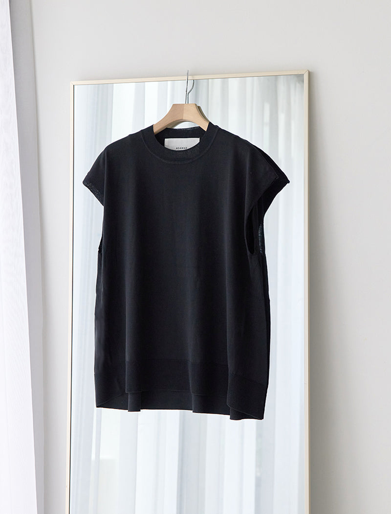 SUVIN 棉质无袖上衣