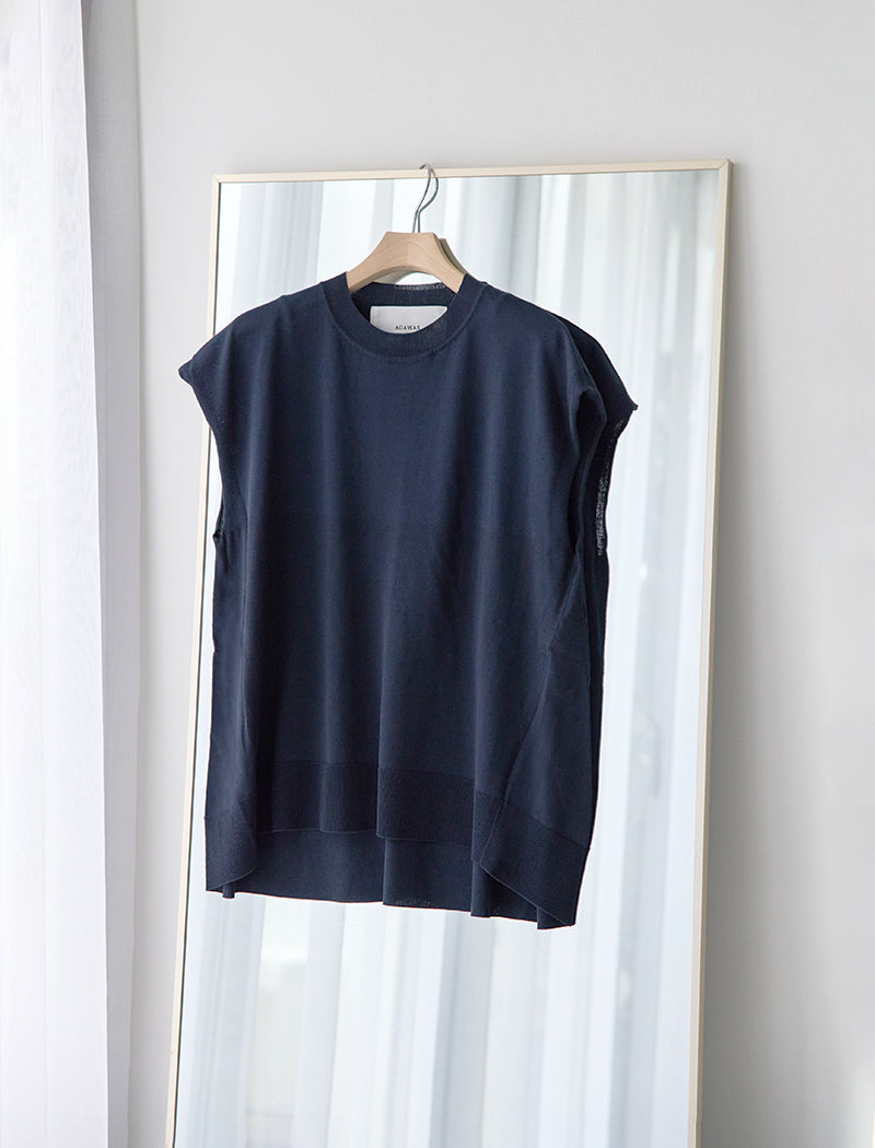 SUVIN 棉质无袖上衣